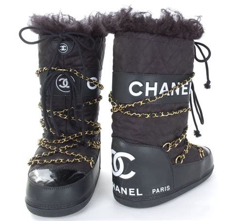 chanel ski wear|chanel ski boots.